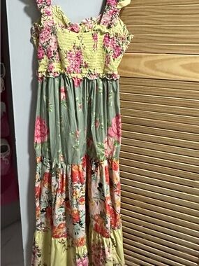 T.J.Maxx Floral Tiered Maxi Dress